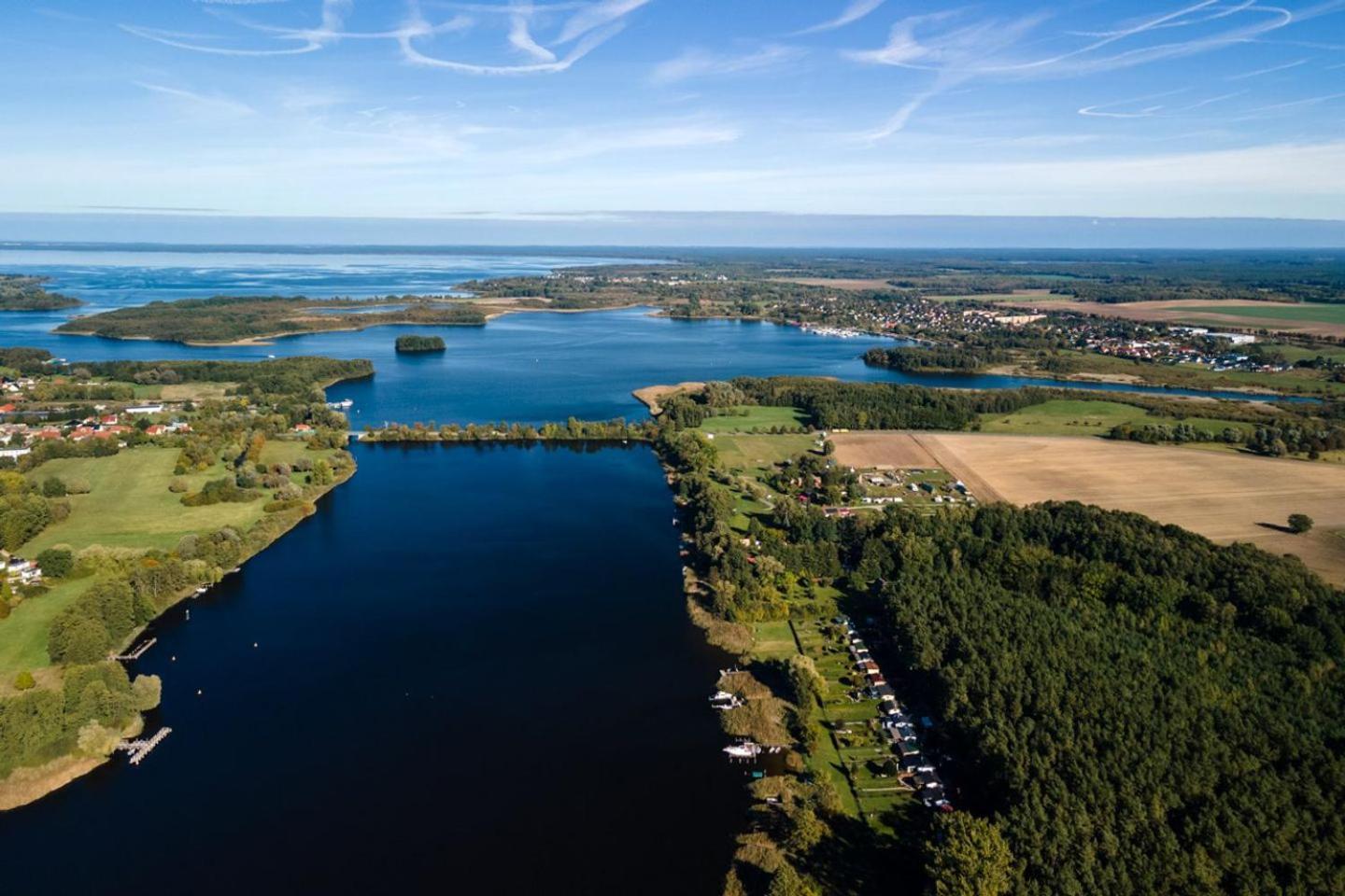 Fewo Haus Kleine Mueritz Rechlin Buitenkant foto